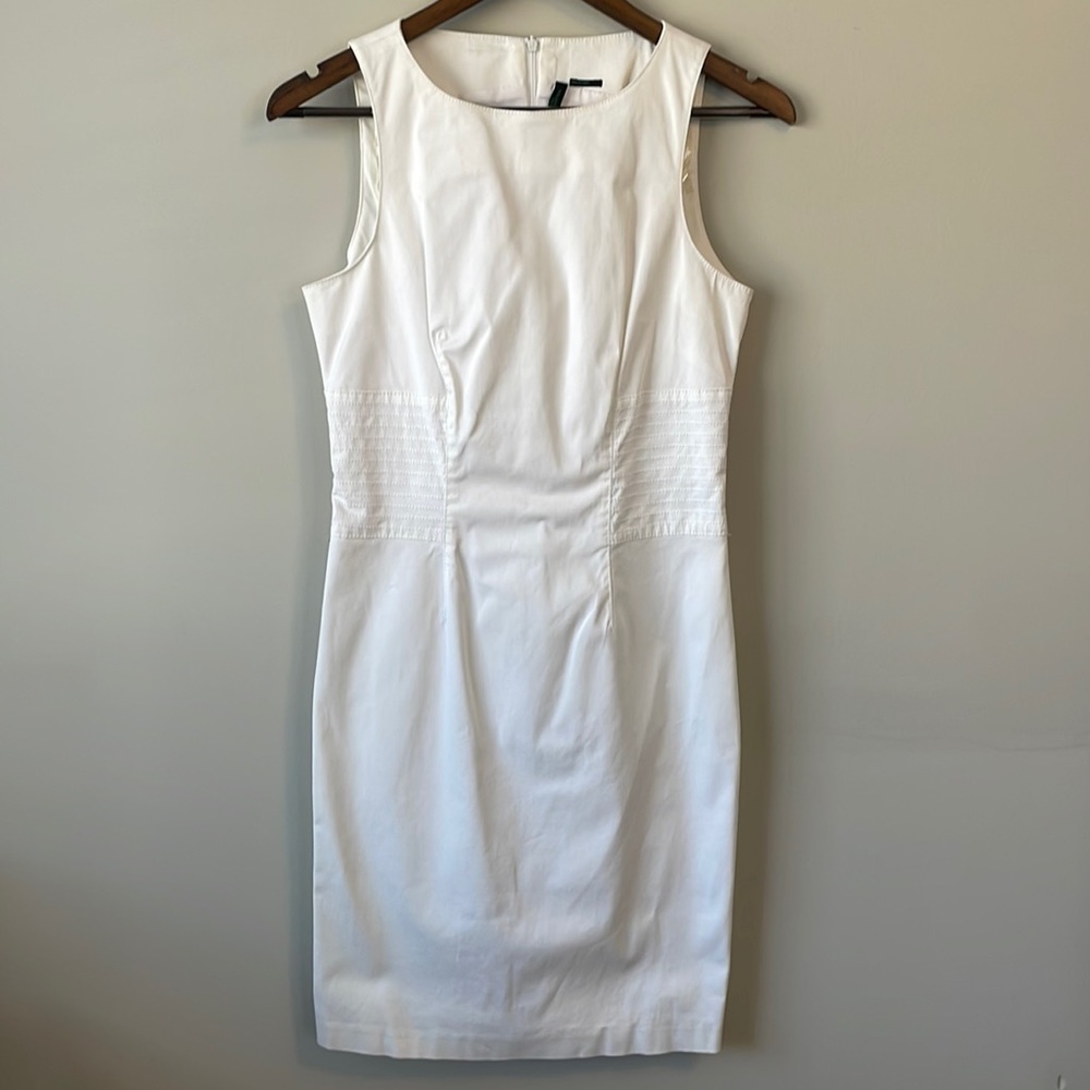 White Benetton Tank Dress